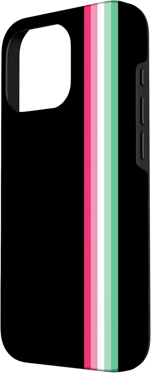iPhone 16 Pro Abrosexual Pride Flag Subtle Abro Stripes Cute Case