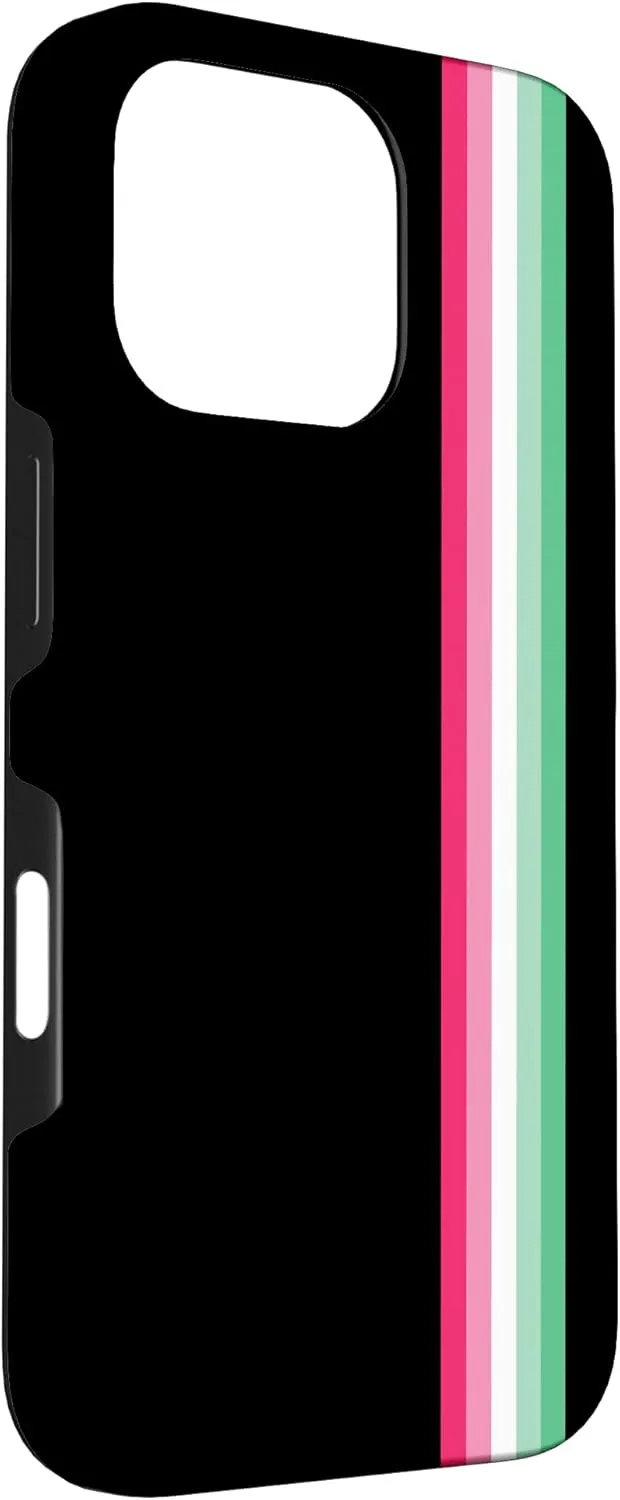 iPhone 16 Pro Abrosexual Pride Flag Subtle Abro Stripes Cute Case