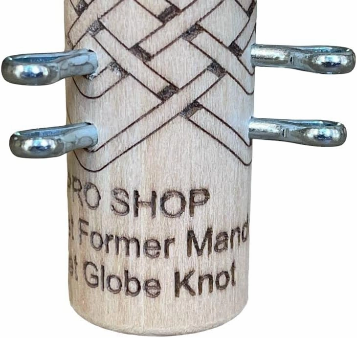 Jig Pro Shop Easy Assist Former Mandrel for Globe Knots (1" - 30 Facet)