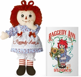 Jolitee Raggedy Ann Classic Dolls Book Set Collection (Raggedy Ann Stories Set)
