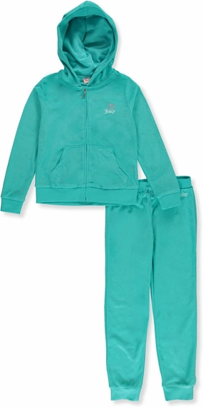 Juicy Couture Girls 2pc Jog Set
