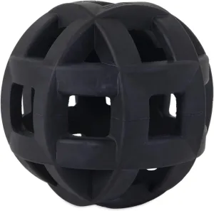 JW Pet Hol-ee Roller Extreme Dog Toy Puzzle Ball, Natural Rubber, Medium (4.5 Inch Diameter), Colors May Vary