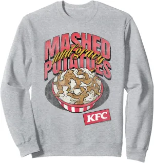 KFC Mashed Potatoes and Gravy Drawing Fun Food Sweatshirt