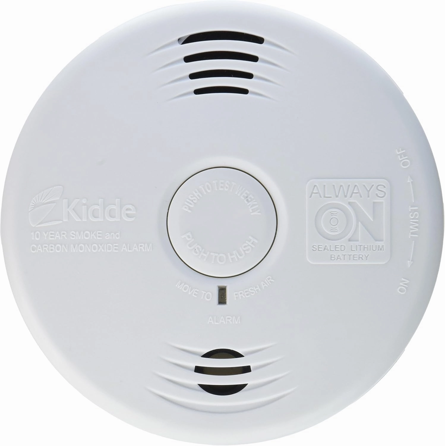 Kidde 21026065 Smoke & Carbon Monoxide Alarm with Voice Warning