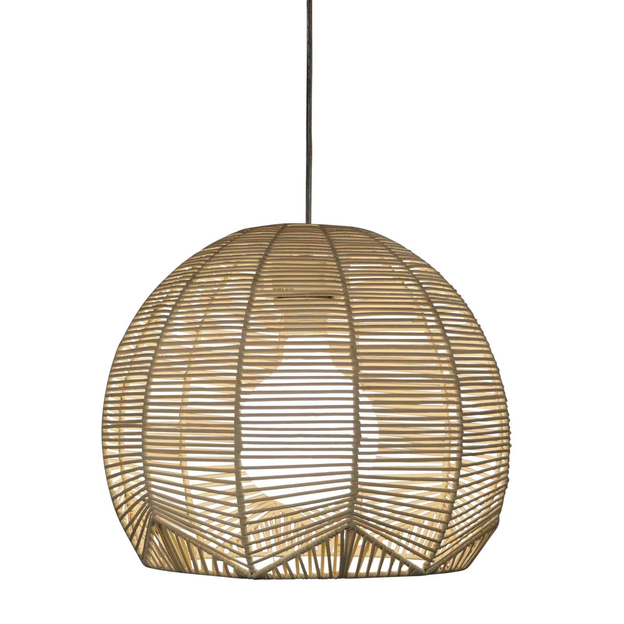 KOGA 36 Natural Cane Woven Rattan Pendant (Shade Only)