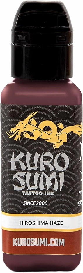 Kuro Sumi Hiroshima Haze, Vegan Friendly, Professional Ink 3oz