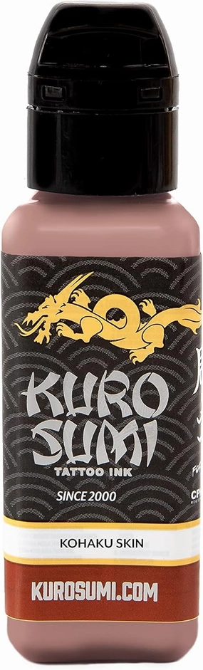 Kuro Sumi Kohaku Skin, Vegan Friendly, Professional Ink 3oz