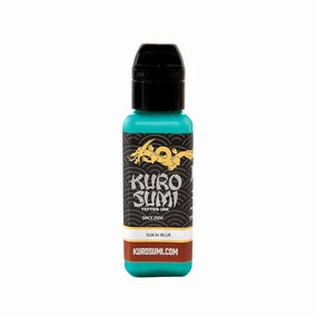 Kuro Sumi Sukai Blue, Vegan Friendly, Professional Ink 1.5oz
