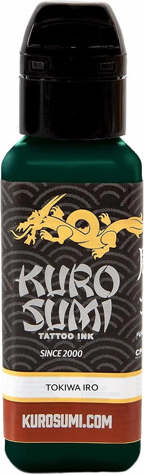Kuro Sumi Tokiwa IRO, Vegan Friendly, Professional Ink 3oz