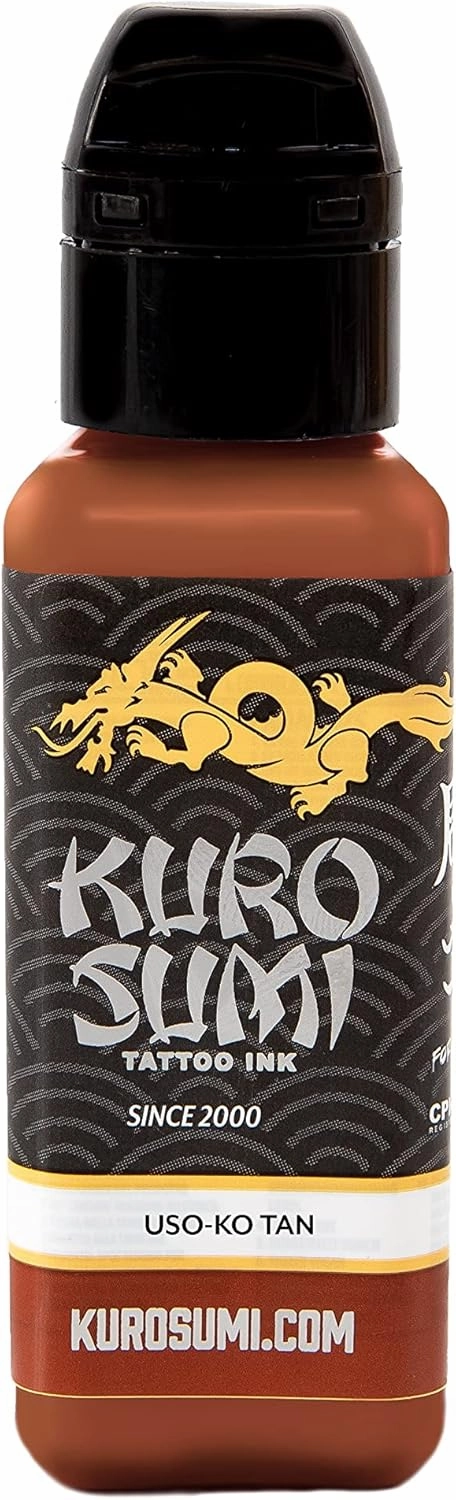 Kuro Sumi USU-ko Tan, Vegan Friendly, Professional Ink 3oz