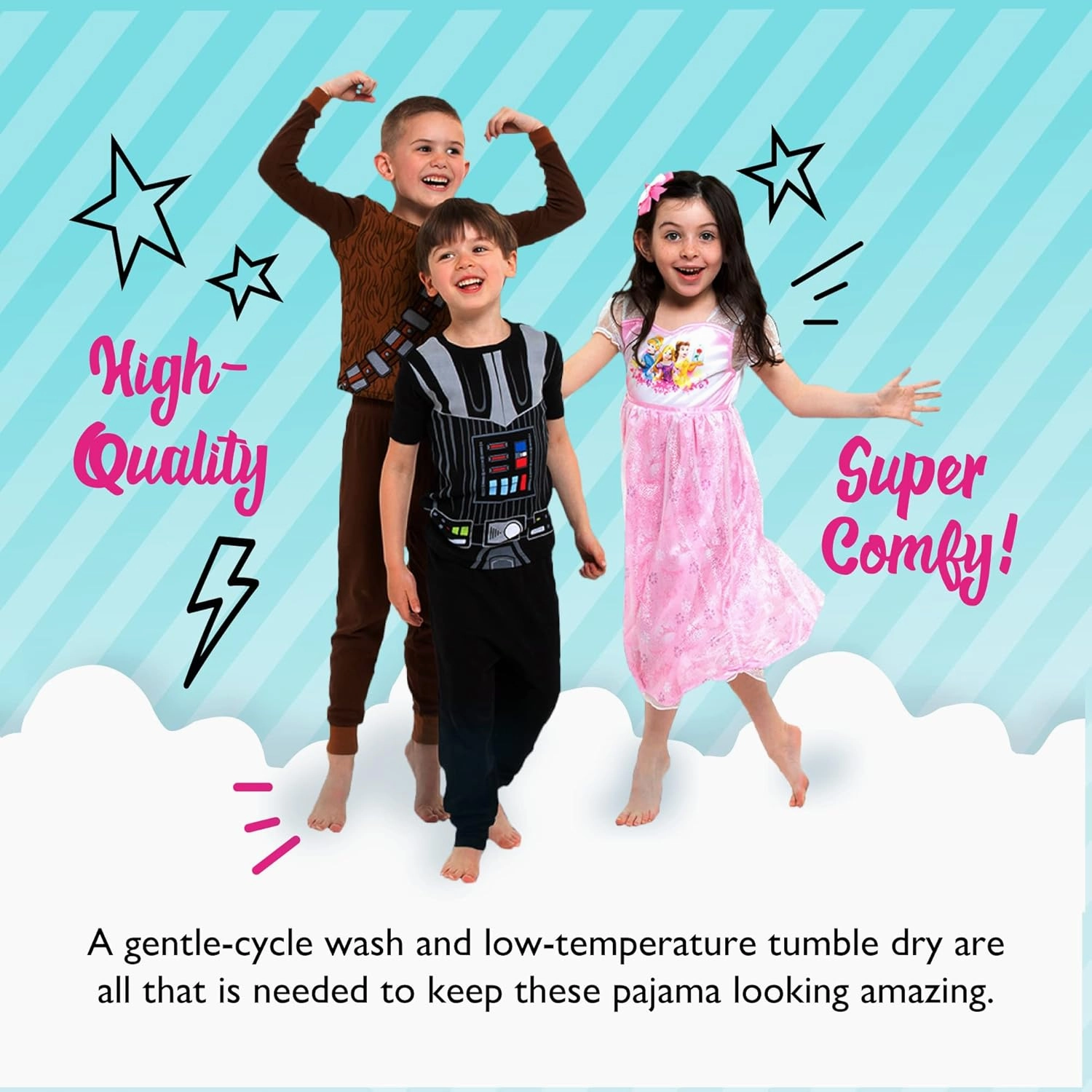 L.O.L. Surprise! Girls' 2-Piece Loose-fit Pajama Set, Soft & Cute for Kids
