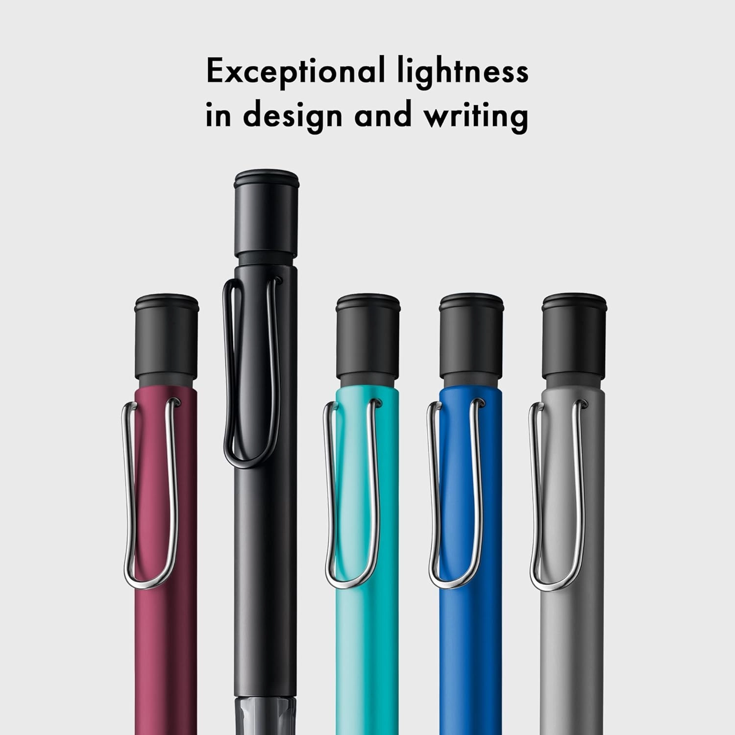 LAMY AL-star aubergine - Mechanical Pencil with transparent, ergonomic grip & lightweight aluminum body - including LAMY M 41 fine line refill 0.5 mm & eraser tip