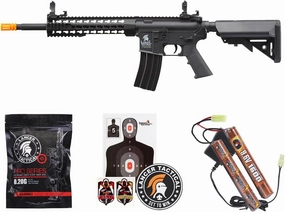 Lancer Tactical Gen 2 10" KeyMod Airsoft AEG w/Crane Stock-Low FPS