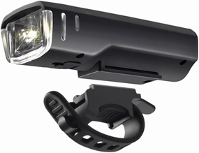 Led Bike Headlight Light Sensor Portable Front Lamp for Mountain Biking Compact Display USB Rechargeable Battery