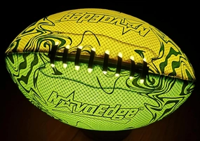 LED Football – Rechargeable Light Up Ball, Size 5