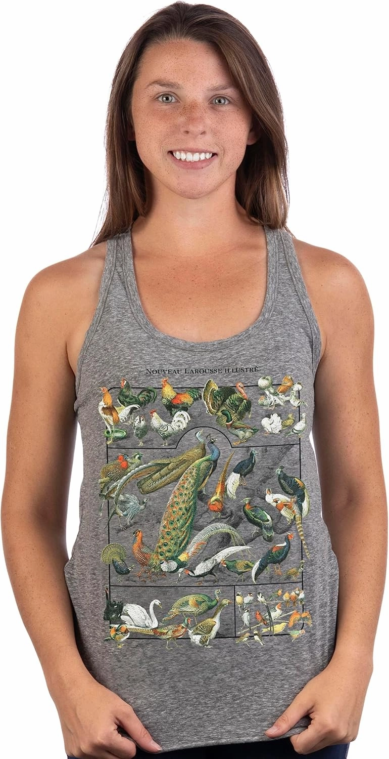 Let That Sh*t Go | Funny Zen Buddha Yoga Mindfulness Peace Hippy Women Racerback Tank Top