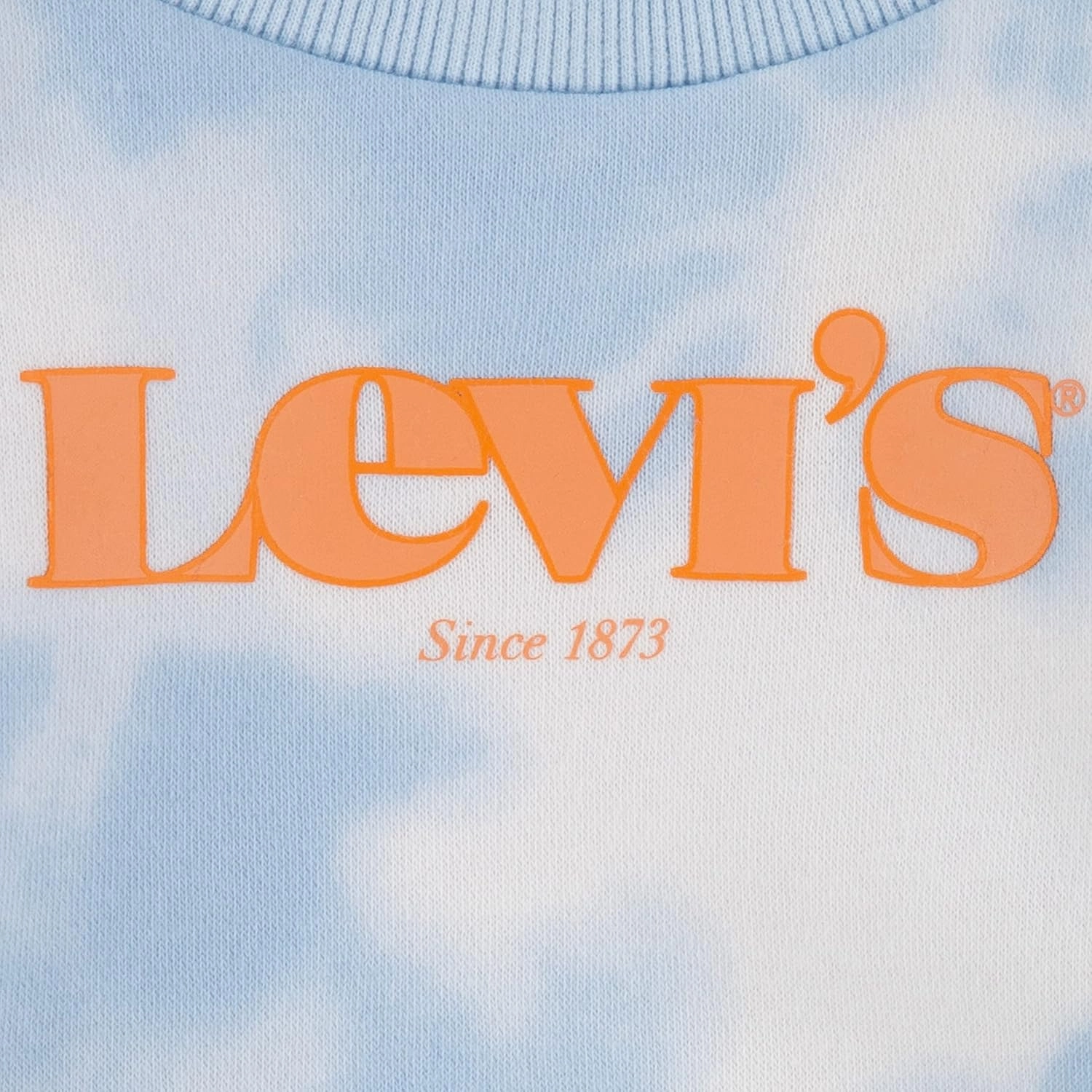 Levi's baby-girls Crewneck Sweatshirt and Joggers 2-piece Outfit Set