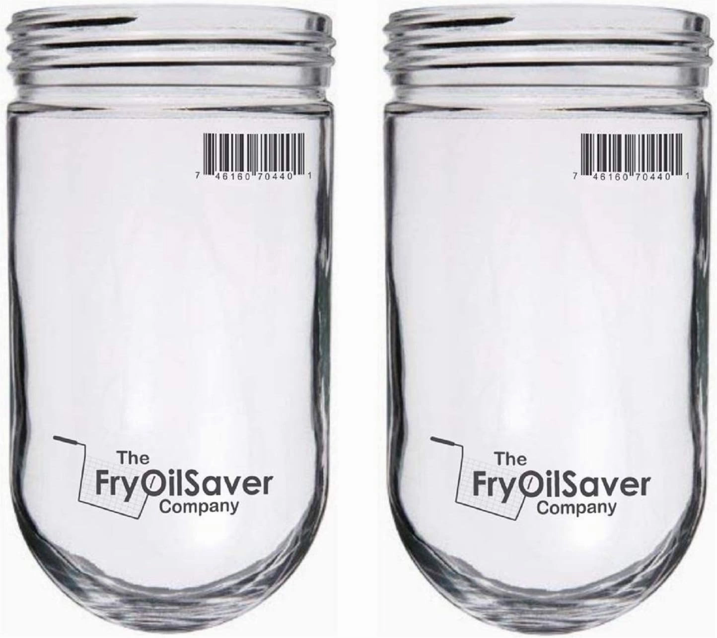 Light Bulb Cover, Sturdy Clear Glass Light Bulb Protector Cage for Outdoor Globe, Dining Fan Fixtures Cover, Lighting Covers Clear Glass Home Lighting Covers by FryOilSaver Co. CHG L10-X006(Pack of 2)