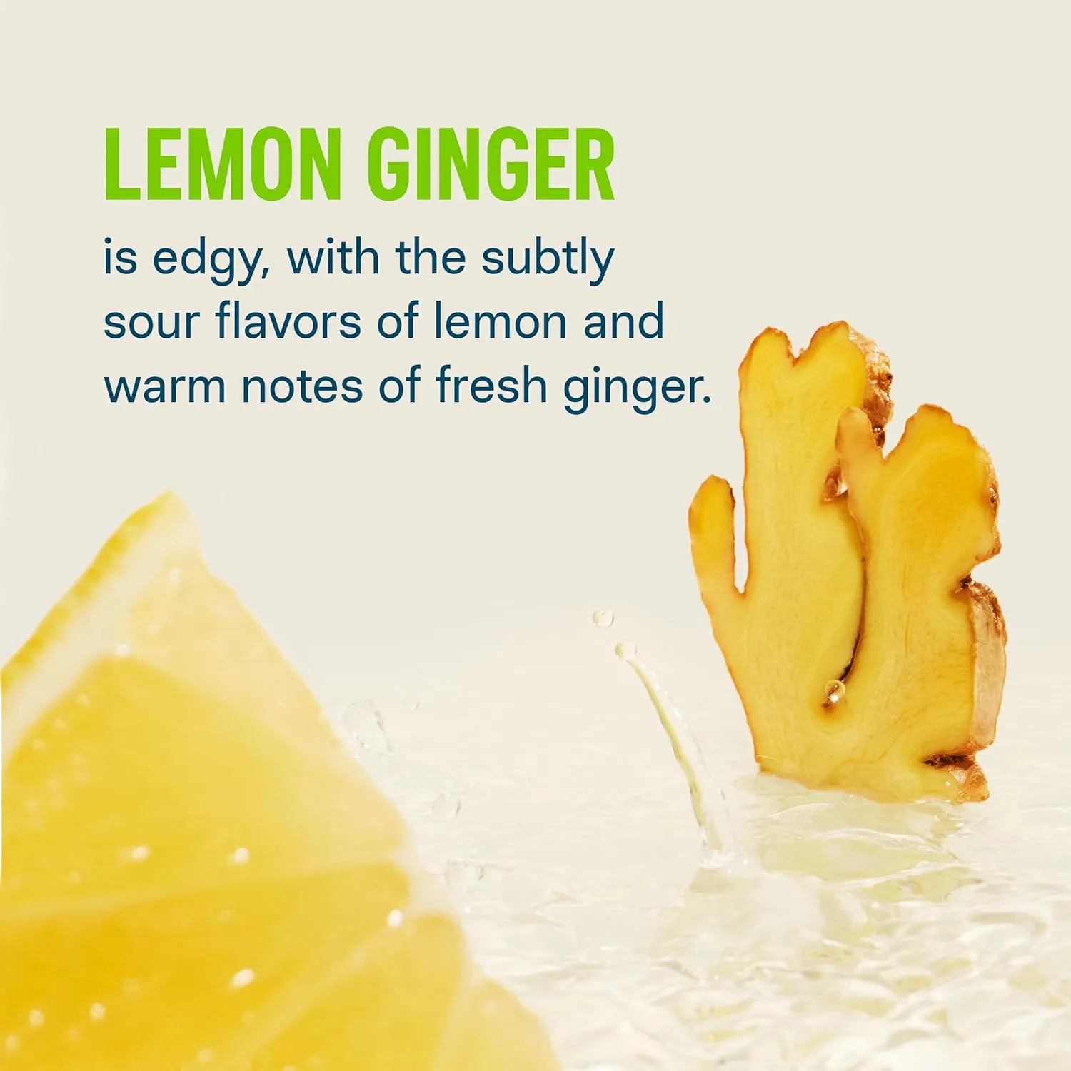 Liquid I.V.® Hydration Multiplier  Energy - Lemon Ginger | Electrolyte Powder Drink Mix | 1 Pack (14 Servings)