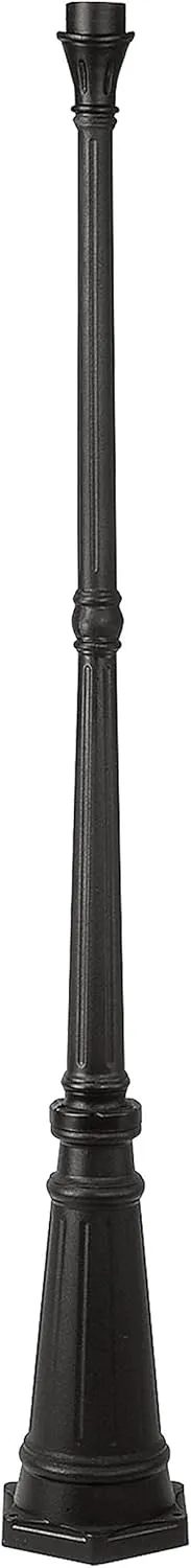 Livex Lighting 7709-14 Outdoor Cast Aluminum Post, Black