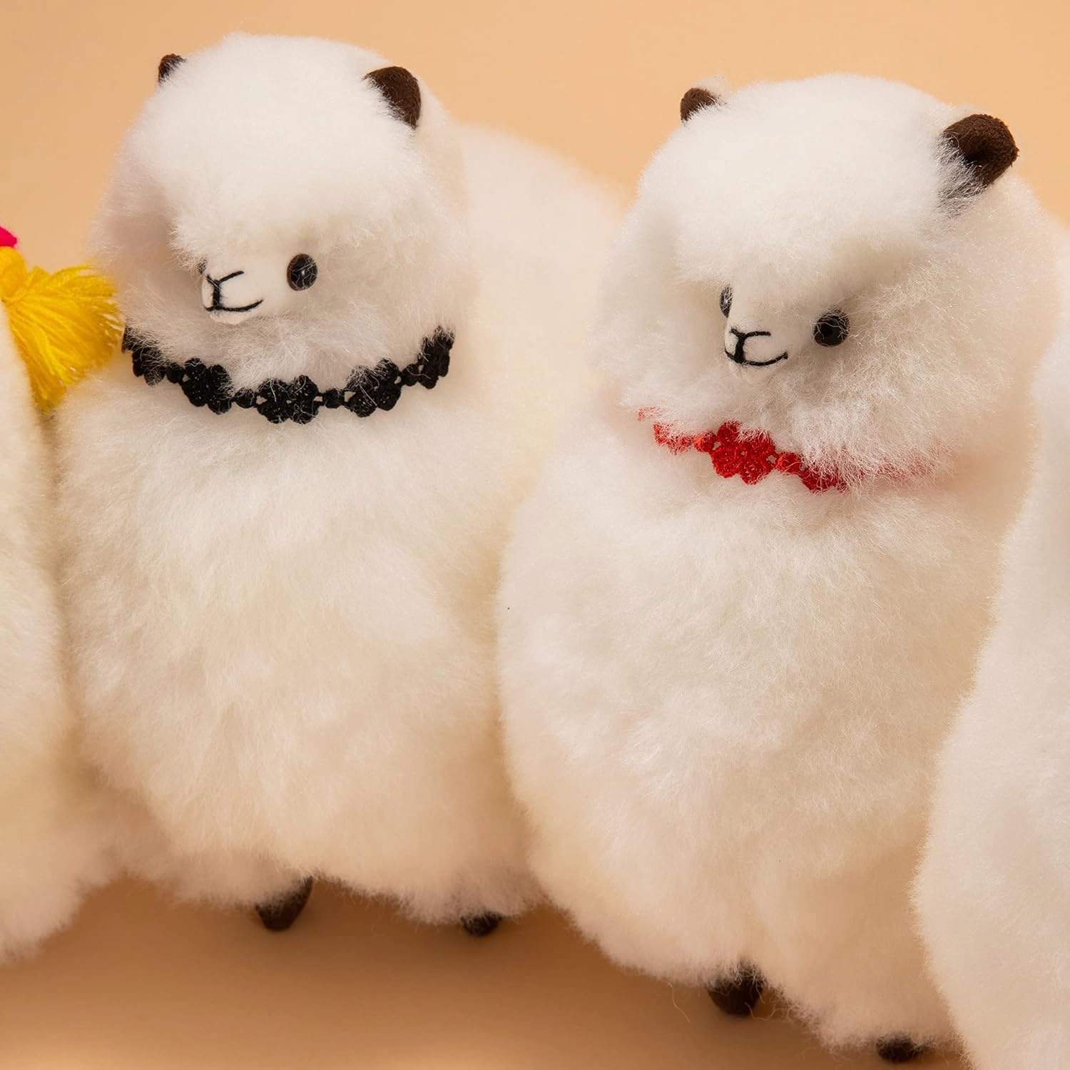 Llama Stuffed Animal - Super Soft Baby Alpaca Toy (9 inches, White) - Cuddly Handmade Stuffed Animals & Plushies - Alpaca Gifts