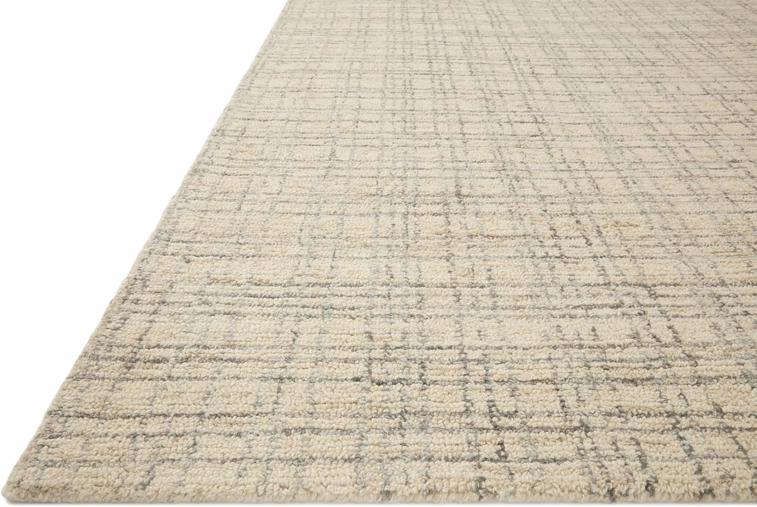 Loloi Chris Loves Julia Polly Collection POL-03 Accent Rug 2'-0" x 5'-0" Antique/Mist Rectangular 0.38" Thick