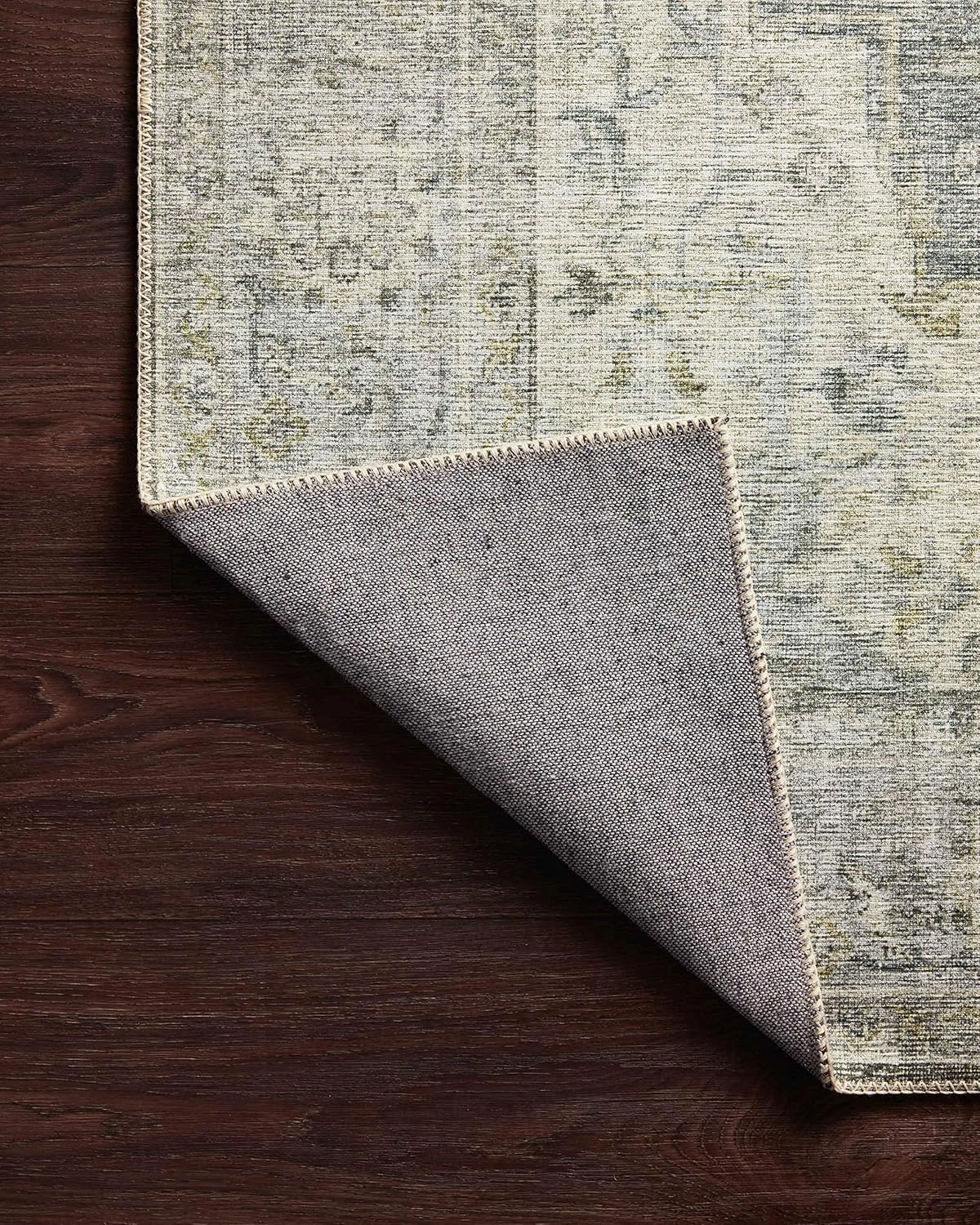 Loloi II Skye Collection SKY-12 Charcoal/Dove 2'-3" x 3'-9" Accent Rug