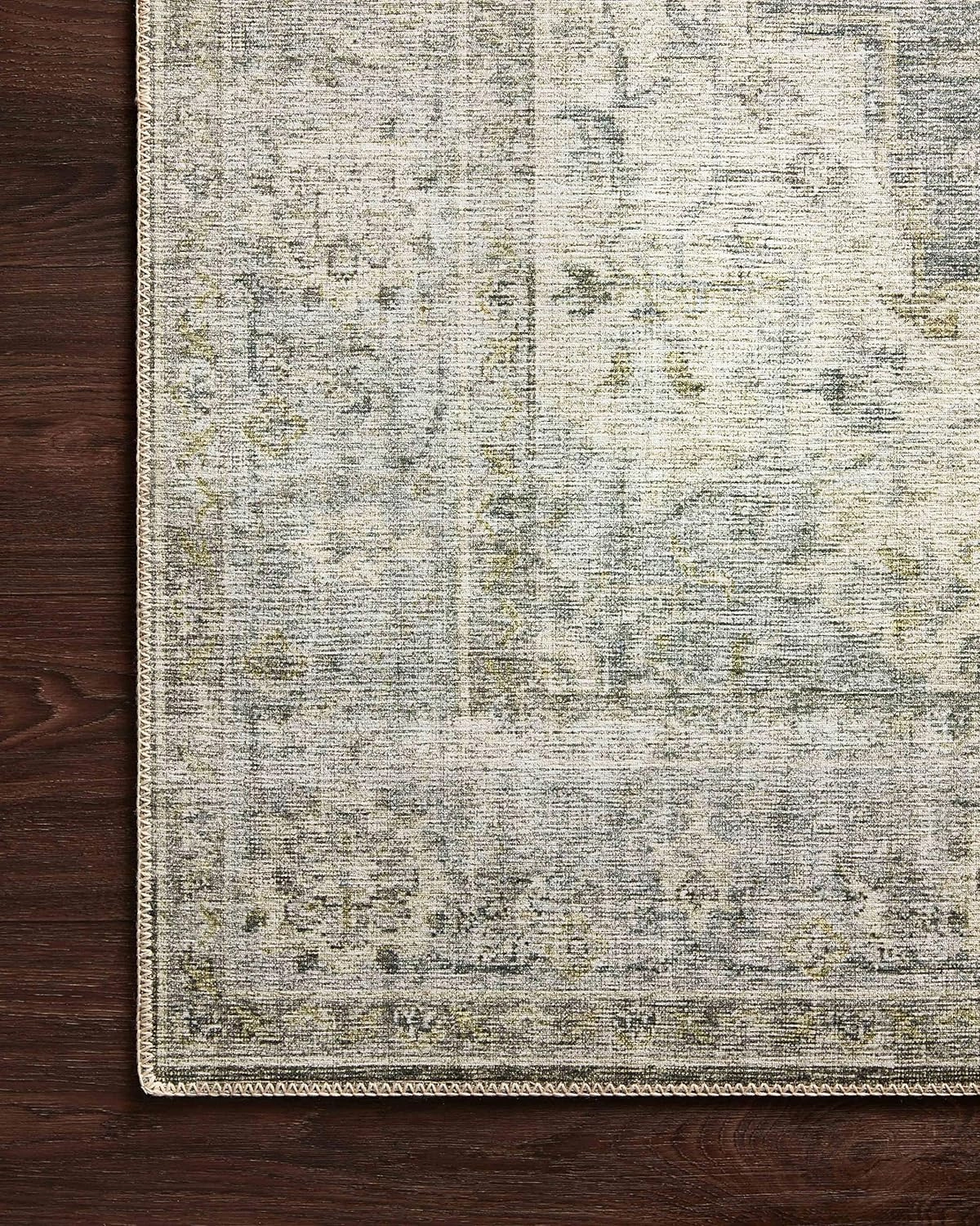 Loloi II Skye Collection SKY-12 Charcoal/Dove 2'-3" x 3'-9" Accent Rug