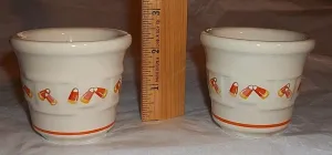 Longaberger Candy Corn Votive Cups