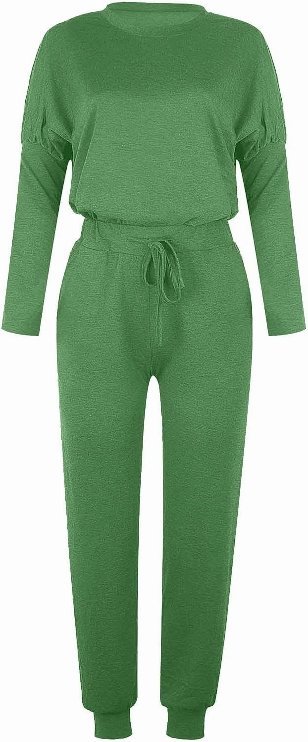 Lounge Sets for Women 2025 Crewneck Pullover Top and Long Pants Tracksuit Half Zip Sweatshirt and Wide Leg Sweatpant