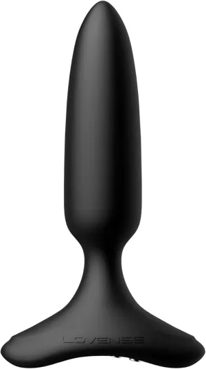 LOVENSE Hush 2 Vibrating Butt Plug 1.0", Silicone Anal Vibrator for Men with Remote Control, Waterproof and Rechargeable Big Plug Vibration Machine for Women, Adult Anal Plug Sex Toys for Couples