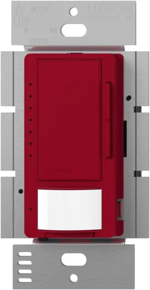 Lutron Maestro LED  Dimmer and Vacancy Sensor, Single Pole and Multi-Location, MSCL-VP153M-HT, Hot