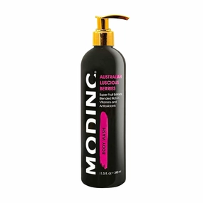 Luxury Body Wash Australian Luscious Berries Formula, Hydration Blend, Vegan, Cruelty Free, Pump, 11.5 Ounces