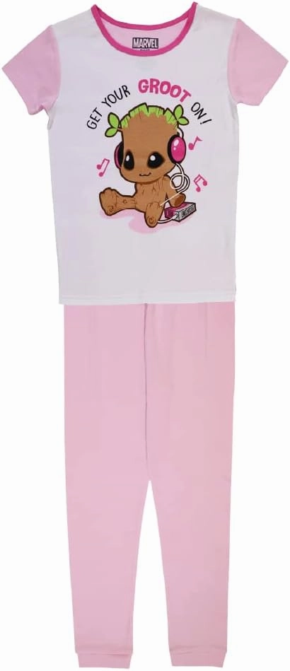 Marvel 2-Piece Snug-fit Cotton Pajama Set, Soft & Cute for Kids