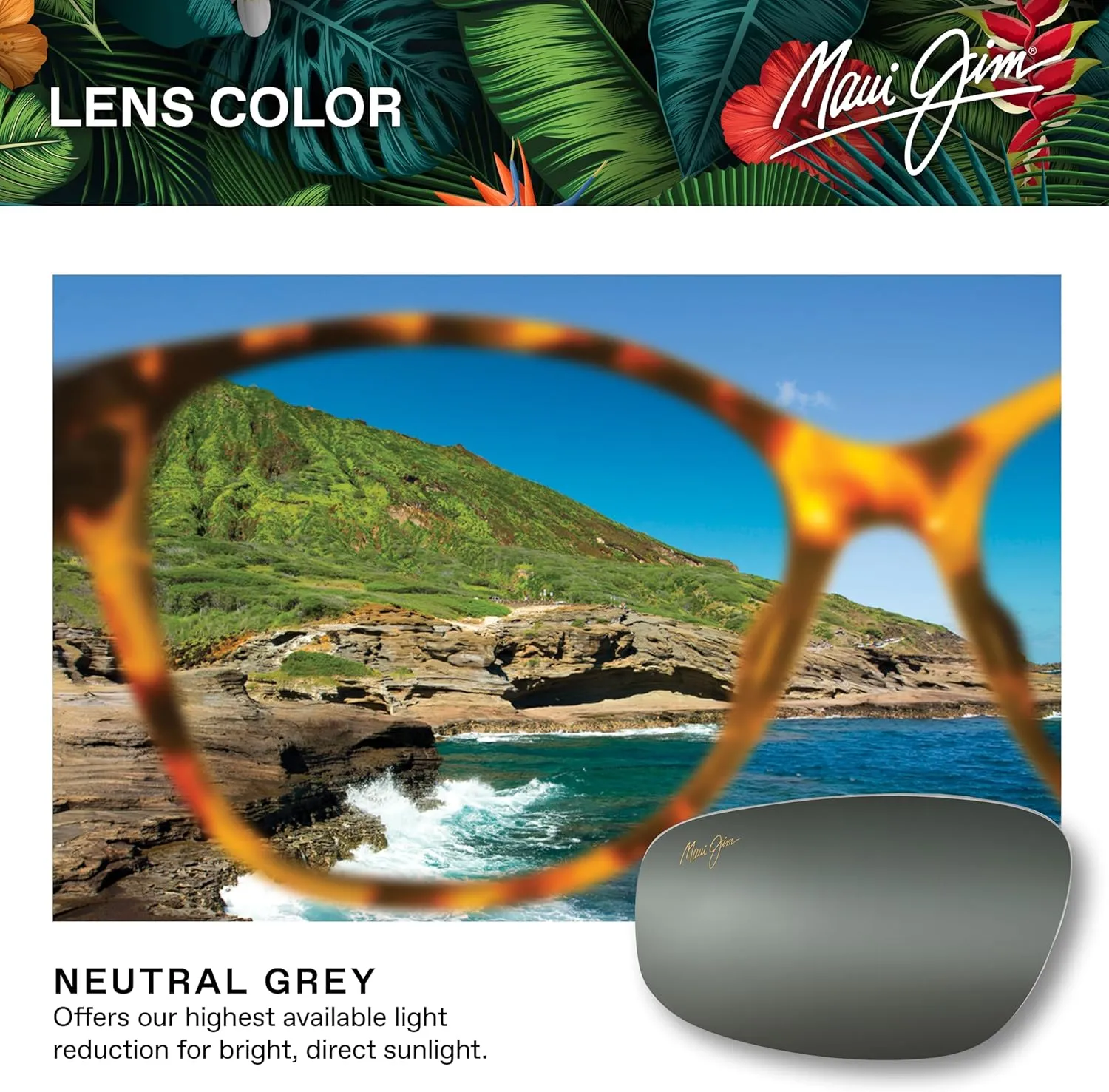 Maui Jim Men's and Women's Lele Kawa Polarized Classic Sunglasses