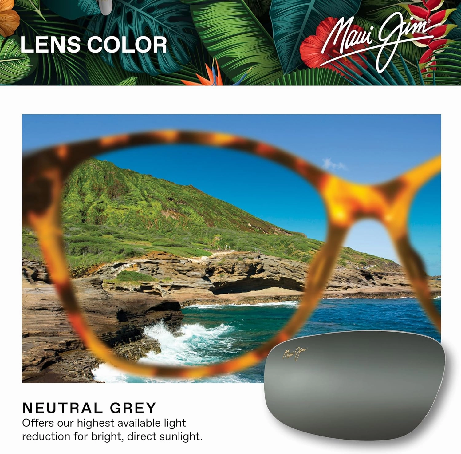 Maui Jim Men's and Women's Lele Kawa Polarized Classic Sunglasses