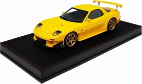 Metal Die Cast Toy Cars 1:18 for Mazda RX7 FD3S Resin Car Model Collectible Ornaments Metal Garage Scene Decoration for Home Or Office Décor(Style 2)