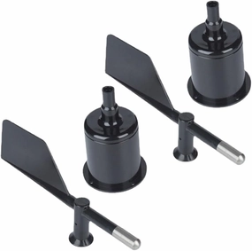 Milisten 2pcs Wind Measure Device Shell Wind Indicator Protector Shell ABS Wind Anemometer Shell Wind Indicators Shell Wind Direction Indicator Shell Wind Indicator Supply