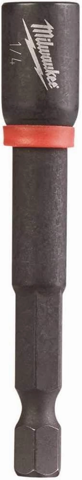 Milwaukee 49-66-4732 Shockwave 2-9/16-Inch Mag Nutdriver 1/4-Inch, 10 Pack