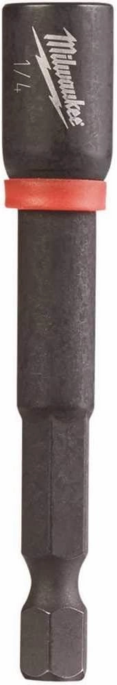Milwaukee 49-66-4732 Shockwave 2-9/16-Inch Mag Nutdriver 1/4-Inch, 10 Pack