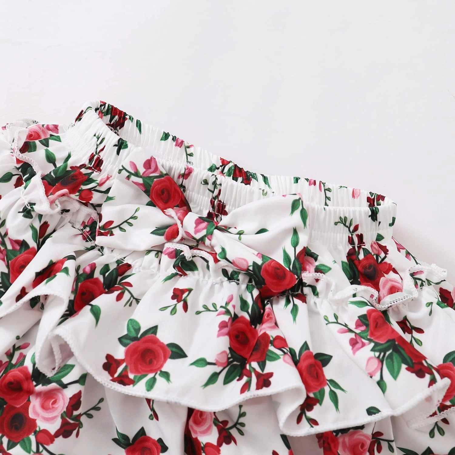 Mioglrie Newborn Infant Baby Girl Clothes Romper Shorts Set Floral Summer Outfits Cute Baby Clothes Girl
