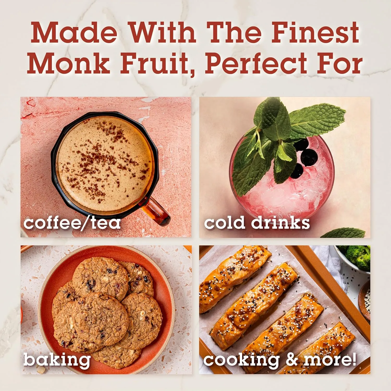 MONK FRUIT IN THE RAW, 48 oz Baker's Bag, Pack of 1, Natural Monk Fruit Sweetener w/Erythritol, Sugar-Free