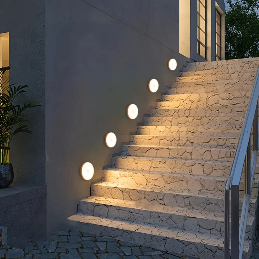 Motion Sensor LED Night Light – Rechargeable Wireless Bedside Lamp for Bedroom, Kitchen, Stairs, and Closet