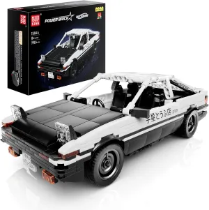 Mould King Race Car Model Kit, Pull Back Racing Vehicle Cars Model Building Sets, Collectible Speed Champion Car Toys Building Blocks for Adults and Kids 8 