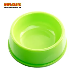 (MR.DIY) Plastic Pet Food Feeding Bowl (13.5 x 5.5cm)