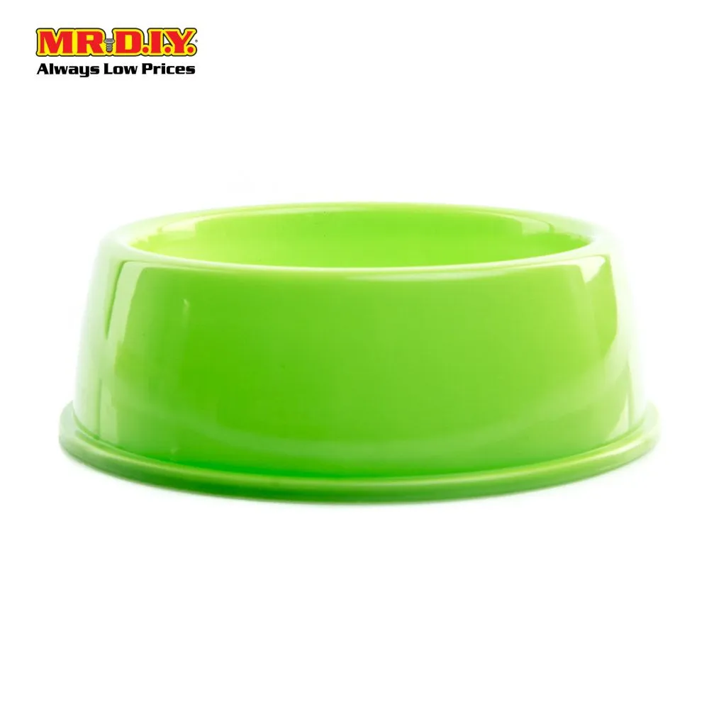 (MR.DIY) Plastic Pet Food Feeding Bowl (13.5 x 5.5cm)