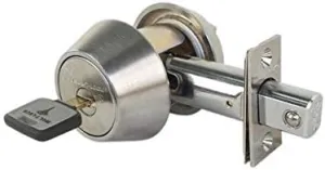 Mul-t-lock MT5  Hercular Single Cylinder deadbolt w/Thumb Turn - Satin Chrome
