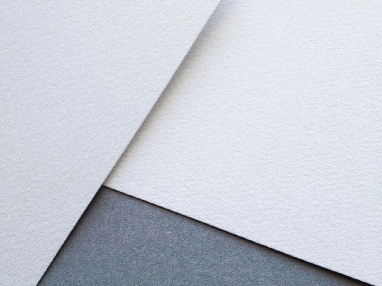 Muse HW-308 F8 Watercolor Paper, White Watson Blocks, F8, 10.6 oz (300 g), White, Pack of 15