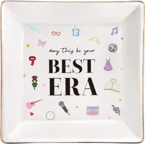 Music Theme Ring Dish,Music Merch for Eras,Music Fans Ceramic Jewelry Tray Friendship Birthday Gift,Jewelry Tray Ring dish - Music gift for Girls Women Jewelry Dish for Rings