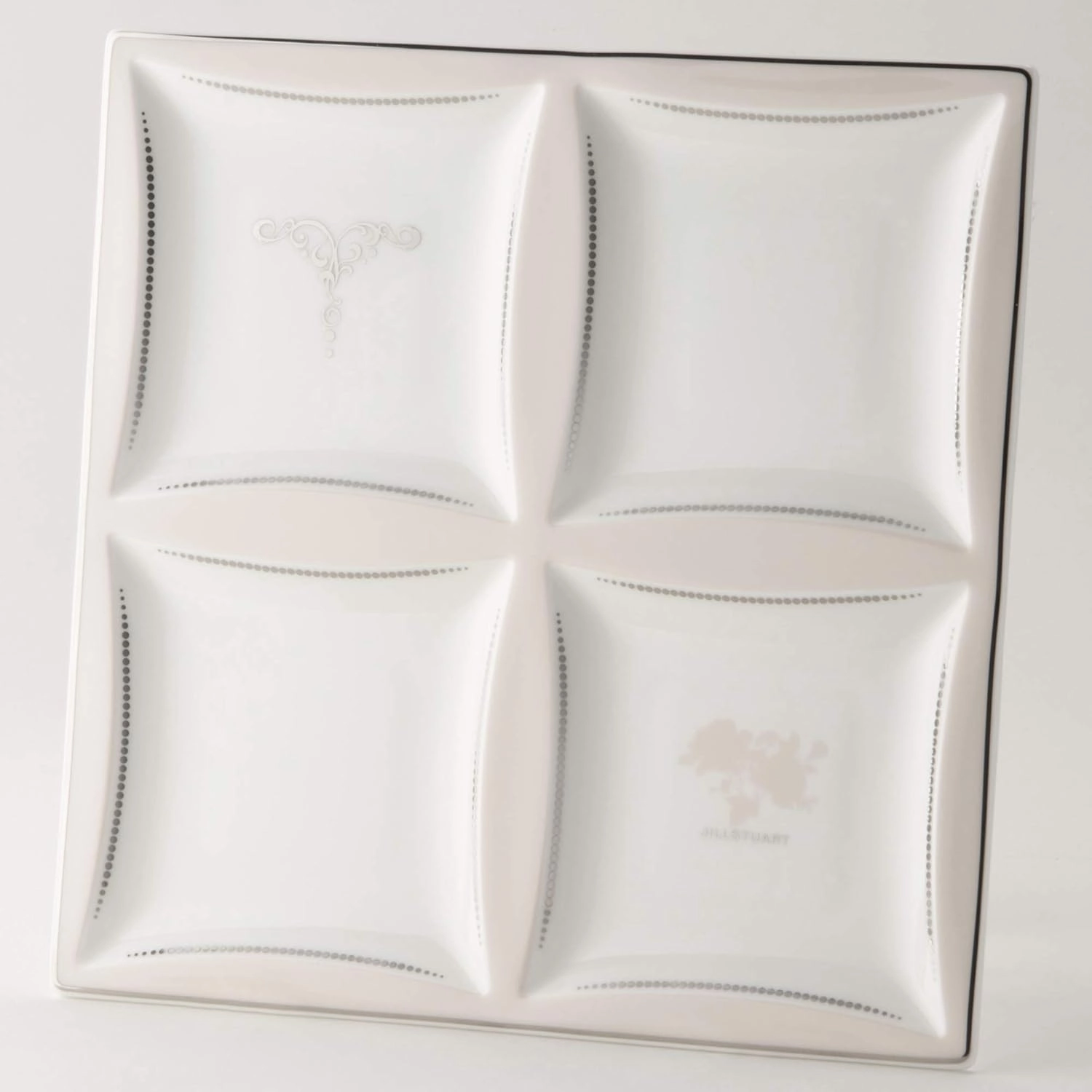 Narumi 51849-23225 Jill Stuart Dessert Plate, 9.1 inches (23 cm), Made in Japan